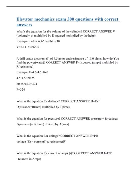 how hard is the elevator industry aptitude test|neiep mechanics exam quizlet.